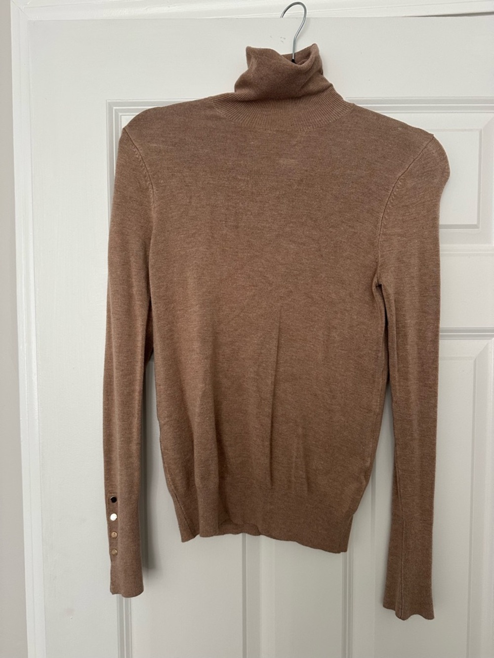 Zara Brown Turtleneck Sweater